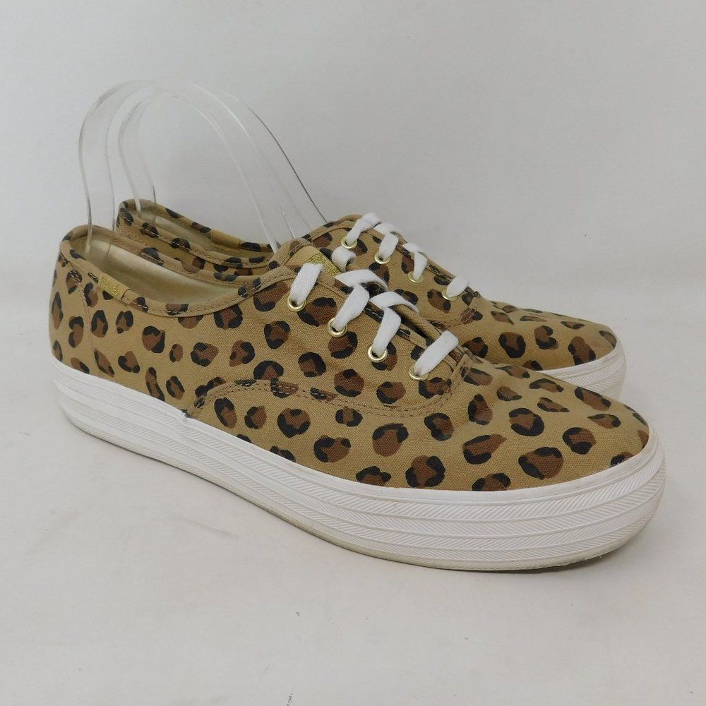 Keds Leopard Platform Shoes Sneakers 10